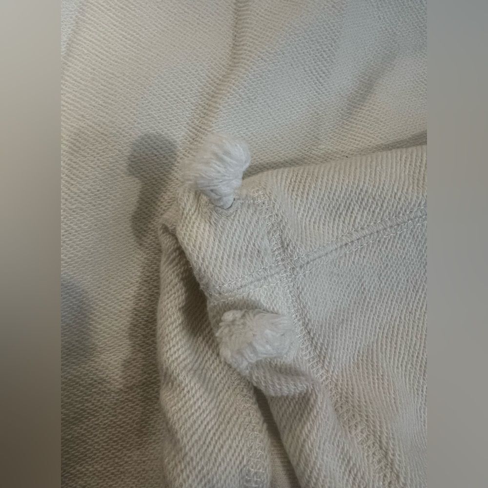 Faherty Biarritz hoodie White/cream Hoodie with Stripes size XXL - Picture 11 of 13